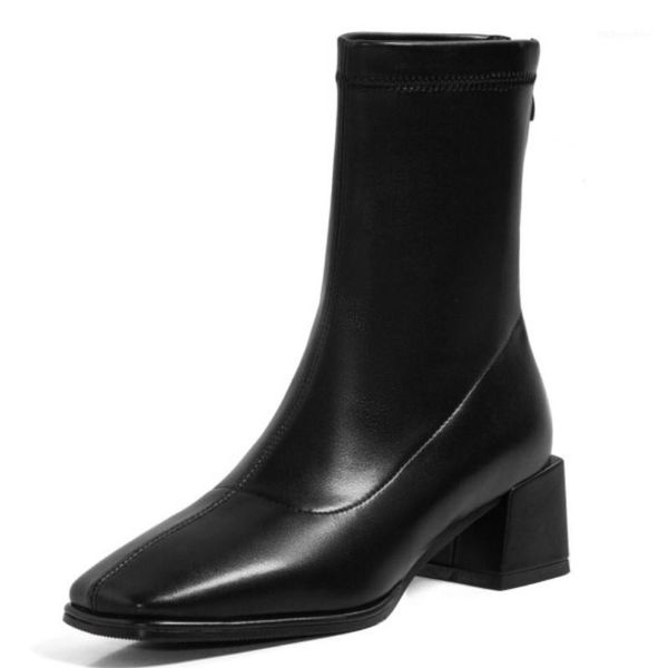 fanyuan boots size 32-43 women mid calf boots square toe thick heel zipper shoes winter warm women fashion party footwear1, Black
fanyuan boots size 32-43 women mid calf boots square toe thick heel zipper shoes winter warm women fashion party footwear1, Black