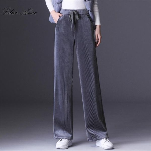 women's pants & capris 2021 autumn and winter plus velvet thick wide-leg size straight loose striped fleece warm, Black;white
women's pants & capris 2021 autumn and winter plus velvet thick wide-leg size straight loose striped fleece warm, Black;white