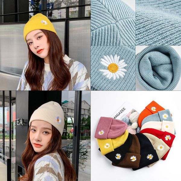 sleckton fashion knitted beanie hats for women girls winter hat embroidery daisy caps melon caps hats bonnet solid gorros unisex1, Blue;gray
sleckton fashion knitted beanie hats for women girls winter hat embroidery daisy caps melon caps hats bonnet solid gorros unisex1, Blue;gray
