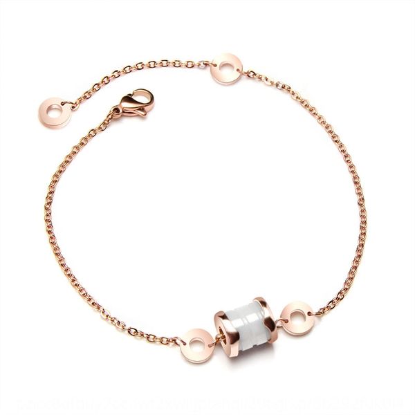 fashion rose gold english letter black and white titanium bracelet ceramic ceramicssteel ceramic bracelet does not fade but sensitive e031 w, Golden;silver
fashion rose gold english letter black and white titanium bracelet ceramic ceramicssteel ceramic bracelet does not fade but sensitive e031 w, Golden;silver
