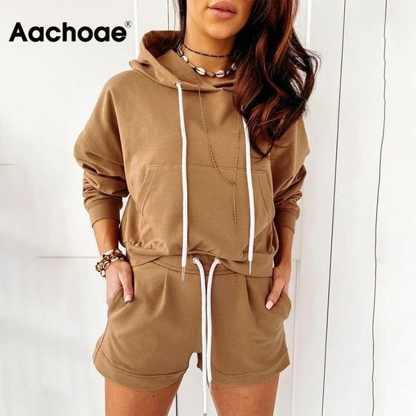 aachoae casual solid set women summer autumn batwing long sleeve sports hooded hoodies and loose home lady shorts outfit1, Gray
aachoae casual solid set women summer autumn batwing long sleeve sports hooded hoodies and loose home lady shorts outfit1, Gray