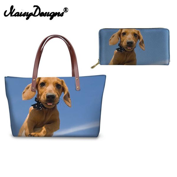 noisydesigns 2021 women handbag dachshund print crossbody tote bag pu long purse wallets travel ladies leather two piece set new 
noisydesigns 2021 women handbag dachshund print crossbody tote bag pu long purse wallets travel ladies leather two piece set new