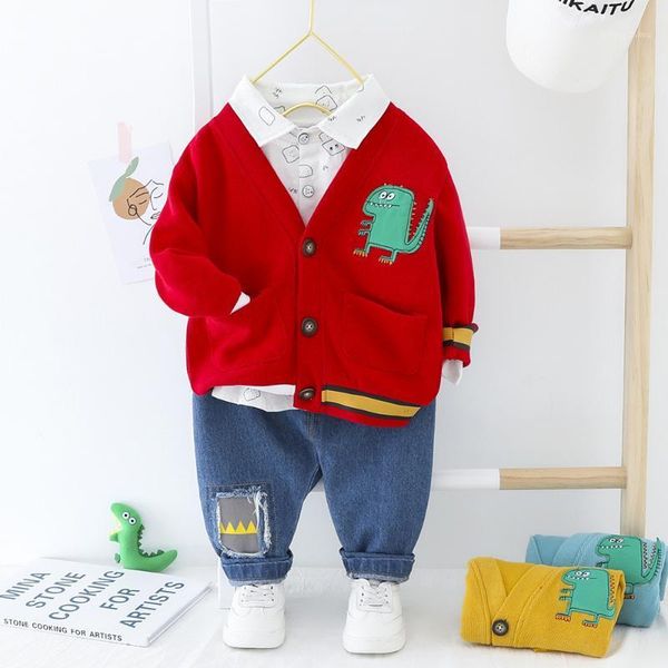 clothing sets baby boy clothes set kid cardigan coat+t-shirt+jeans 3pcs outfit for girl suit born infant1, White
clothing sets baby boy clothes set kid cardigan coat+t-shirt+jeans 3pcs outfit for girl suit born infant1, White