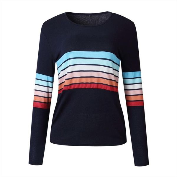 striped women knitted sweater plus size s 4xl long sleeve o neck pullovers jumper casual sweaters 2020 autumn winter clothes, White;black
striped women knitted sweater plus size s 4xl long sleeve o neck pullovers jumper casual sweaters 2020 autumn winter clothes, White;black