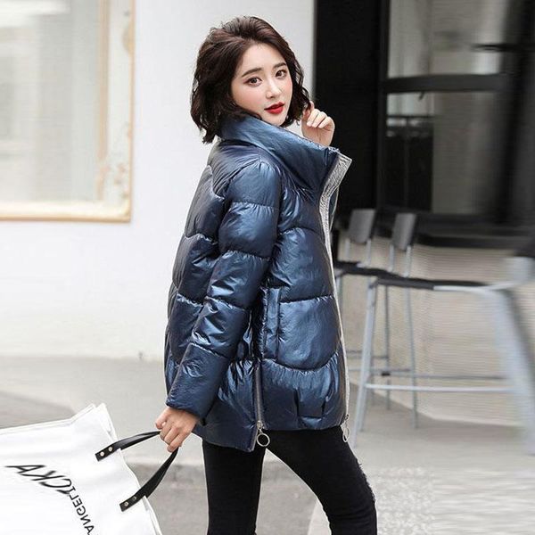 winter bright parkas thick women's short winter 2020 new korean coat loose small cotton-padded jackets warm tide pl566, Black
winter bright parkas thick women's short winter 2020 new korean coat loose small cotton-padded jackets warm tide pl566, Black