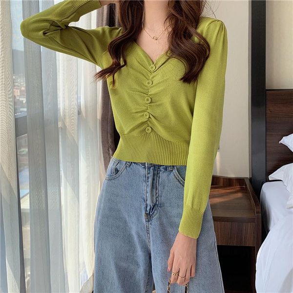 women's blouses & shirts spring autumn stretch knitted blouse women long sleeve casual female korean thin slim fashion v-neck clothes, White
women's blouses & shirts spring autumn stretch knitted blouse women long sleeve casual female korean thin slim fashion v-neck clothes, White