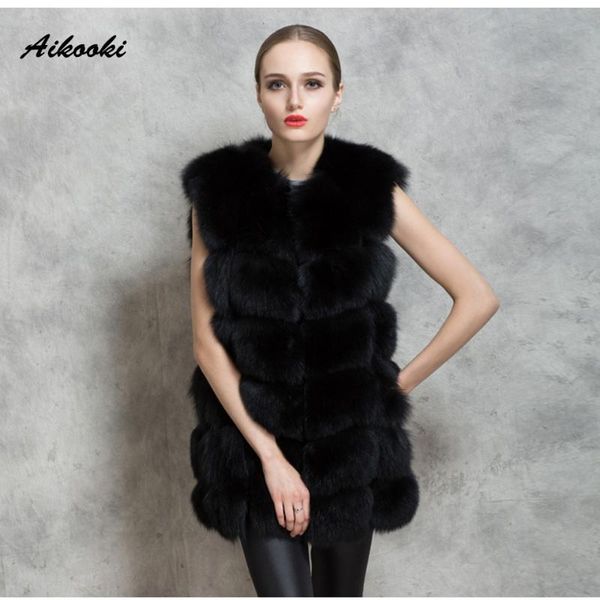 aikooki women faux fur coats winter vintage thick women jacket warm sleeveless high grade soft fur faux vest clothes ladies, Black
aikooki women faux fur coats winter vintage thick women jacket warm sleeveless high grade soft fur faux vest clothes ladies, Black