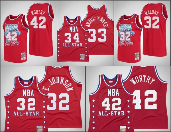 los angeles lakers men mitchell & ness magic johnson kareem abdul-jabbar james worthy nba 1991 all-star red swingman jersey, Black;red
los angeles lakers men mitchell & ness magic johnson kareem abdul-jabbar james worthy nba 1991 all-star red swingman jersey, Black;red