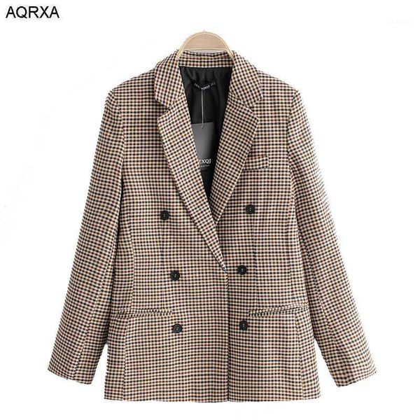 2018 women plaid blazer autumn blazer cotton linen notched single button drop shipping sml office lady casual female coat gray1, White;black
2018 women plaid blazer autumn blazer cotton linen notched single button drop shipping sml office lady casual female coat gray1, White;black