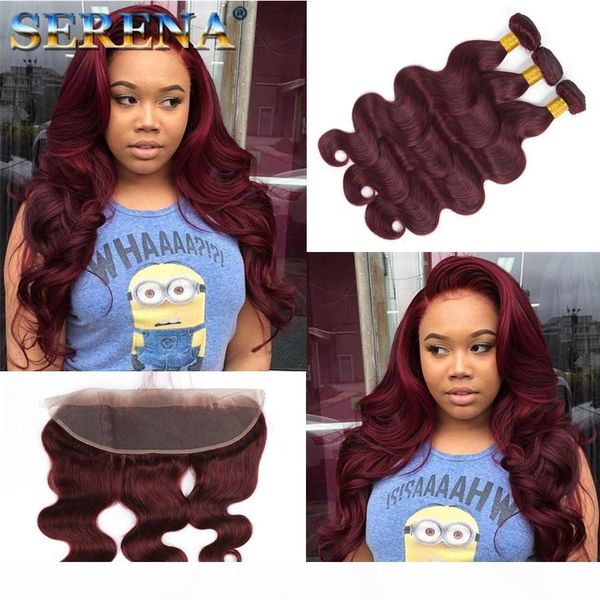 brazilian 99j virgin hair body wave 3 bundles with 13x4 frontal closure 99j body wave human hair weft with lace closure middle 3 part, Black;brown
brazilian 99j virgin hair body wave 3 bundles with 13x4 frontal closure 99j body wave human hair weft with lace closure middle 3 part, Black;brown