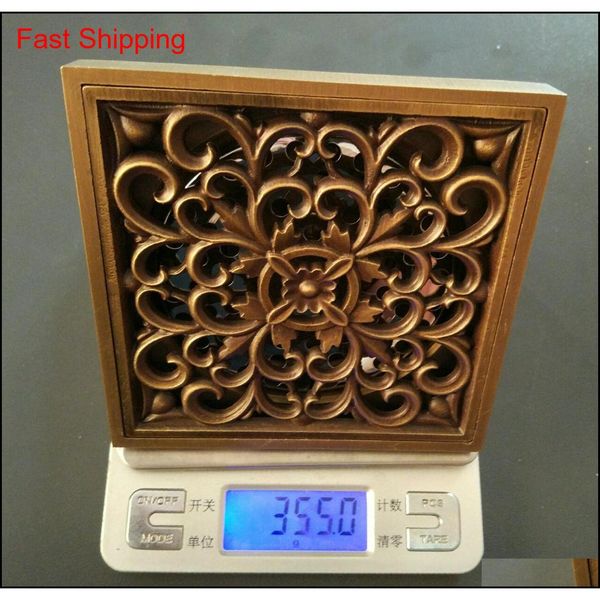 antique brass carved flower art bathroom accessory floor drain waste grate 100mm*100mm shower drain qyljme sports2010
antique brass carved flower art bathroom accessory floor drain waste grate 100mm*100mm shower drain qyljme sports2010