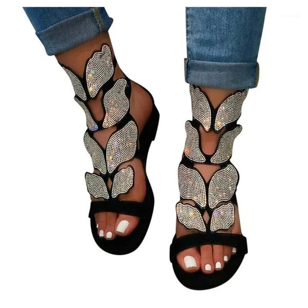 sandals 2021 rhinestone women spring/summer soft-slip non-slip foam sole durable ladies outdoor beach1, Black
sandals 2021 rhinestone women spring/summer soft-slip non-slip foam sole durable ladies outdoor beach1, Black