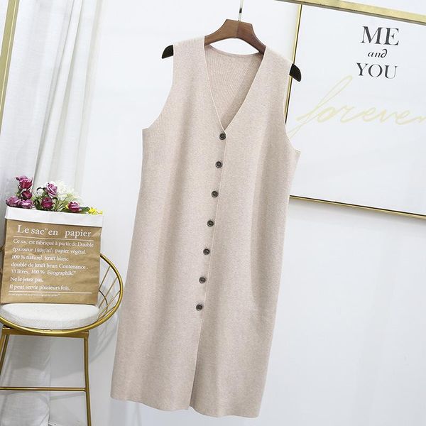 over the knee women pullover long knitted waistcoat sweater dress plus size casual loose solid sleeveless v neck bbyatb lg2010, White;black
over the knee women pullover long knitted waistcoat sweater dress plus size casual loose solid sleeveless v neck bbyatb lg2010, White;black