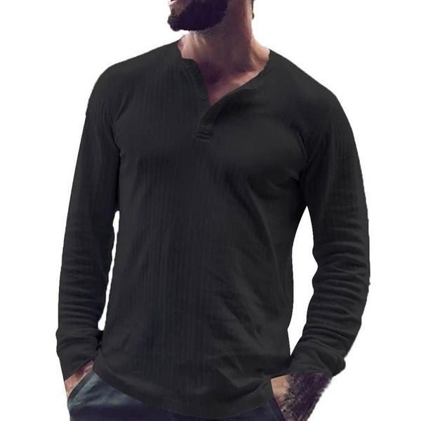 2020 t-shirt men spring cotton t shirt men solid tshirt mandarin collar long sleeve brand slim fit tee shirts, White;black
2020 t-shirt men spring cotton t shirt men solid tshirt mandarin collar long sleeve brand slim fit tee shirts, White;black