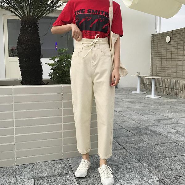 women's jeans women denim pants casual high waist straight trousers korean streetwear loose female button ladies nine ankle autumn, Blue
women's jeans women denim pants casual high waist straight trousers korean streetwear loose female button ladies nine ankle autumn, Blue