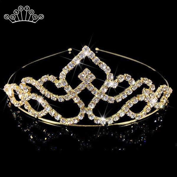 elegant crystal rhinestone hair jewelry headband for prom girl princess charm tiaras and crowns wedding bridal hair accessories, Golden;silver
elegant crystal rhinestone hair jewelry headband for prom girl princess charm tiaras and crowns wedding bridal hair accessories, Golden;silver