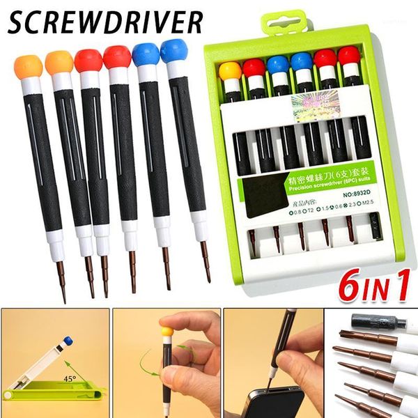 6pcs/set screwdrivers precise disassembly tools kit multifunctional manual screwdriver for cell phone maintenance repair l51
6pcs/set screwdrivers precise disassembly tools kit multifunctional manual screwdriver for cell phone maintenance repair l51