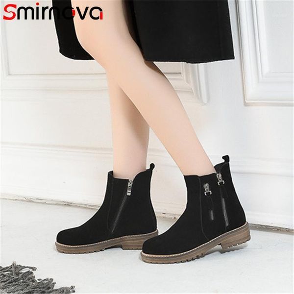 boots smirnova big size 34-43 fashion autumn winter shoes woman round toe ankle women suede leather low heels ladies boots1, Black
boots smirnova big size 34-43 fashion autumn winter shoes woman round toe ankle women suede leather low heels ladies boots1, Black