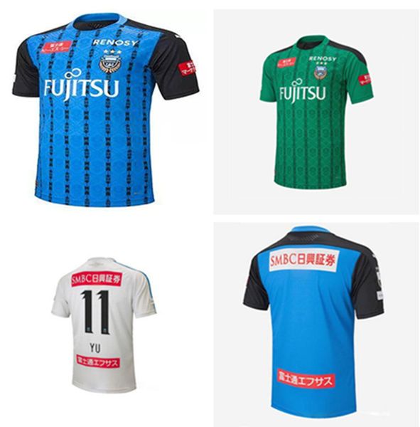 2021 kawasaki frontier football shirt for fans j1 league # 11 yu home blue football uniform men's # 14 kengo away white football, Black;yellow
2021 kawasaki frontier football shirt for fans j1 league # 11 yu home blue football uniform men's # 14 kengo away white football, Black;yellow