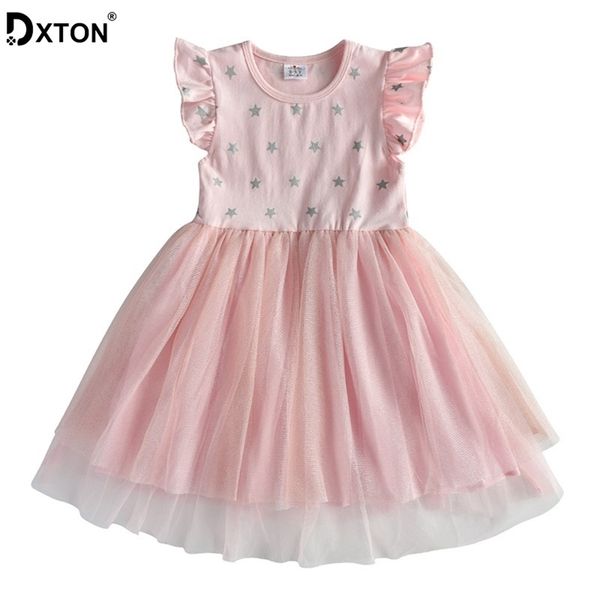dxton kids summer dresses for children flare sleeve tutu dress unicorn girls clothing vestidos girl princess dress kids costumes lj200923, Red;yellow 
dxton kids summer dresses for children flare sleeve tutu dress unicorn girls clothing vestidos girl princess dress kids costumes lj200923, Red;yellow
