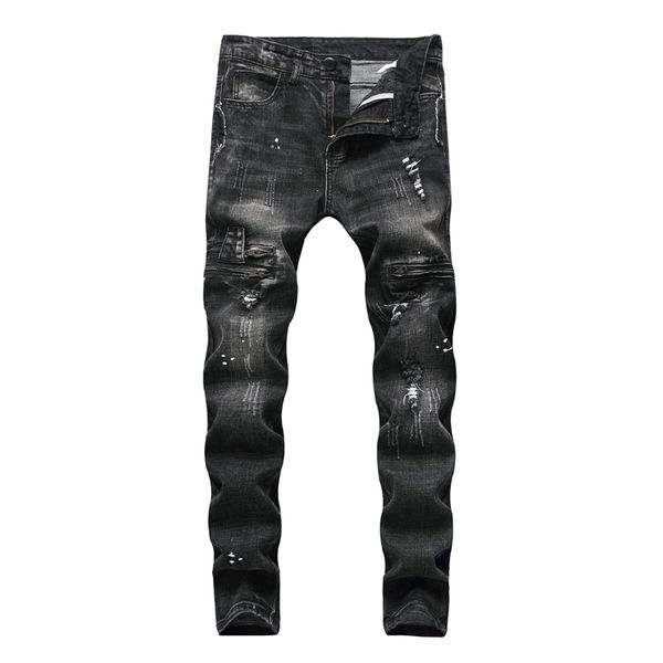 ripped jeans men slim fit light blue stretch fashion streetwear frayed hip hop distressed casual denim jeans pants male trousers
ripped jeans men slim fit light blue stretch fashion streetwear frayed hip hop distressed casual denim jeans pants male trousers