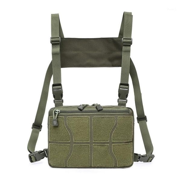 hunting jackets tactical chest rig men adjustable fanny pack multi-functional molle tool pouch shoulder bag outdoor vest bag1, Camo;black
hunting jackets tactical chest rig men adjustable fanny pack multi-functional molle tool pouch shoulder bag outdoor vest bag1, Camo;black