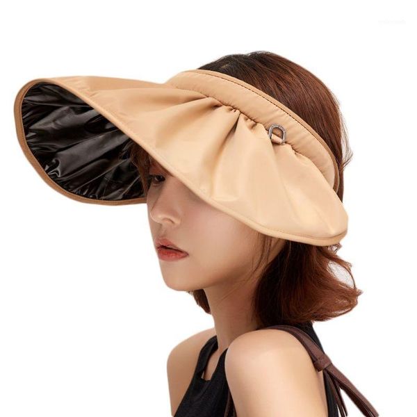 wide brim hats women solid color empty sun hat uv protection foldable beach cap 63hc1, Blue;gray
wide brim hats women solid color empty sun hat uv protection foldable beach cap 63hc1, Blue;gray