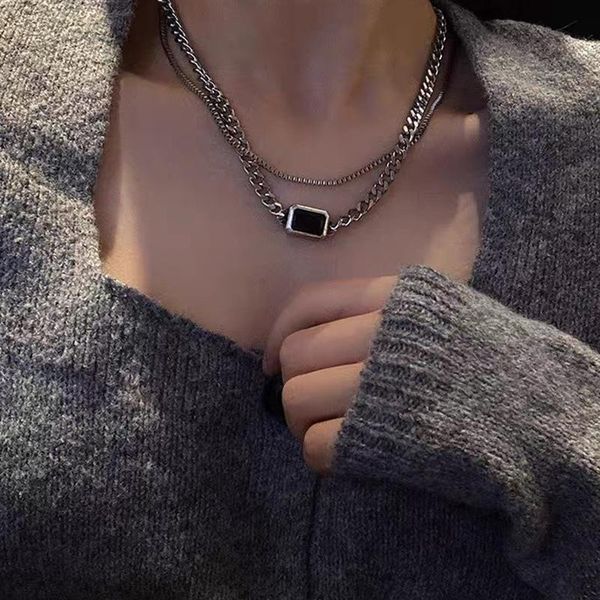 neck chains stainless steel necklace for men women layered chain necklace cube chain chokers punk choker padlock goth jewelry, Golden;silver
neck chains stainless steel necklace for men women layered chain necklace cube chain chokers punk choker padlock goth jewelry, Golden;silver