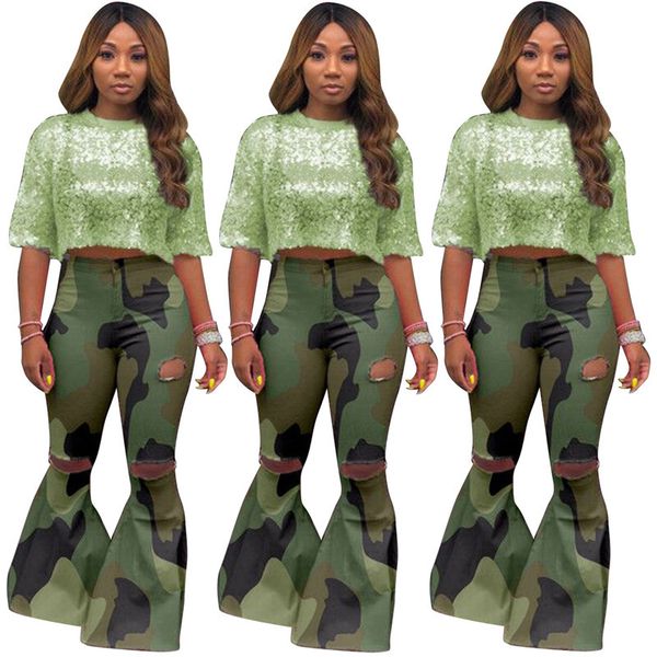 women plus size pants capris club high stretch camouflage hole flared trousers button fly full-length pants cpntrast color fashion 1334, Black;white 
women plus size pants capris club high stretch camouflage hole flared trousers button fly full-length pants cpntrast color fashion 1334, Black;white