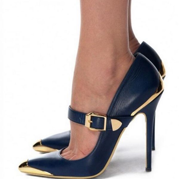 24 mixed color ankle wrap buckle high heels women shoes pointed toe stiletto 10cm heeled height wedding party women pumps c0202, Black
24 mixed color ankle wrap buckle high heels women shoes pointed toe stiletto 10cm heeled height wedding party women pumps c0202, Black