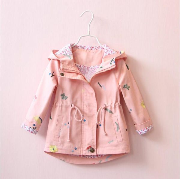 new spring autumn girls windbreaker coat baby kids flower embroidery hooded outwear baby kids coats jacket clothing, Blue;gray
new spring autumn girls windbreaker coat baby kids flower embroidery hooded outwear baby kids coats jacket clothing, Blue;gray