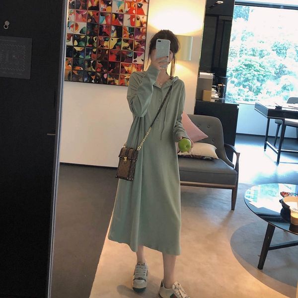 s3jkp wanghong 2020 autumn new sweater fresh korean loose dresssweater long sleeve hooded small dress sweetstyle dress rus9a, Black;gray
s3jkp wanghong 2020 autumn new sweater fresh korean loose dresssweater long sleeve hooded small dress sweetstyle dress rus9a, Black;gray