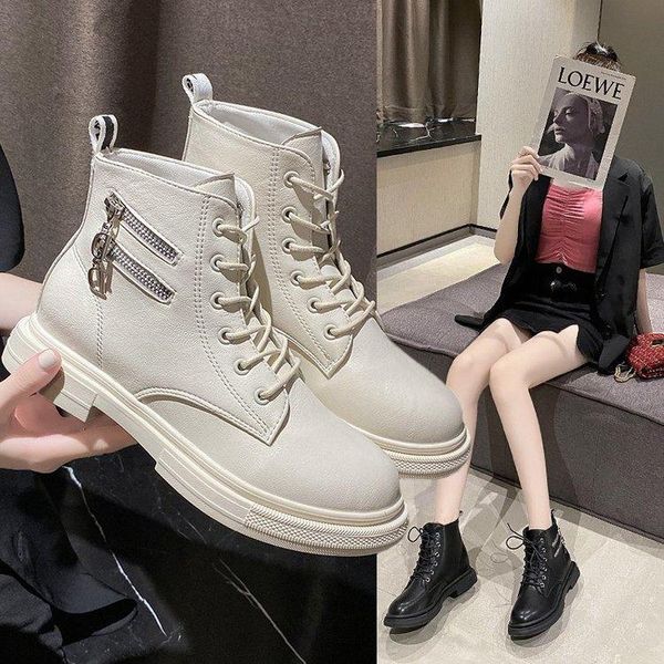 new ins woman leather ankle boots lace up shoes woman short winter warm boots platform heels footwear chunky motorcycle, Black
new ins woman leather ankle boots lace up shoes woman short winter warm boots platform heels footwear chunky motorcycle, Black