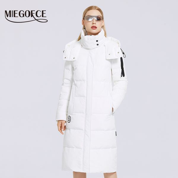 miegofce 2020 winter long women's cotton coat h version of simple and fashionable women parkas windproof jacket overcome coat 1014, Black
miegofce 2020 winter long women's cotton coat h version of simple and fashionable women parkas windproof jacket overcome coat 1014, Black