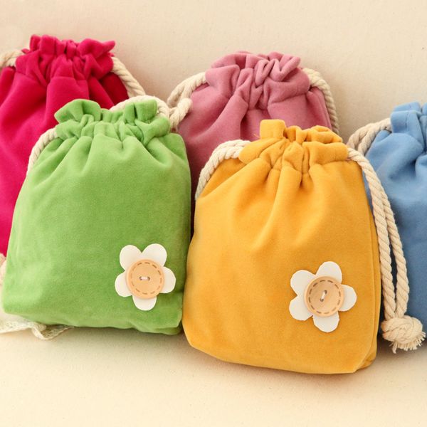 cute flower pattern durable reusable candy color bag travel small pouch drawstring gift craft storage bag
cute flower pattern durable reusable candy color bag travel small pouch drawstring gift craft storage bag