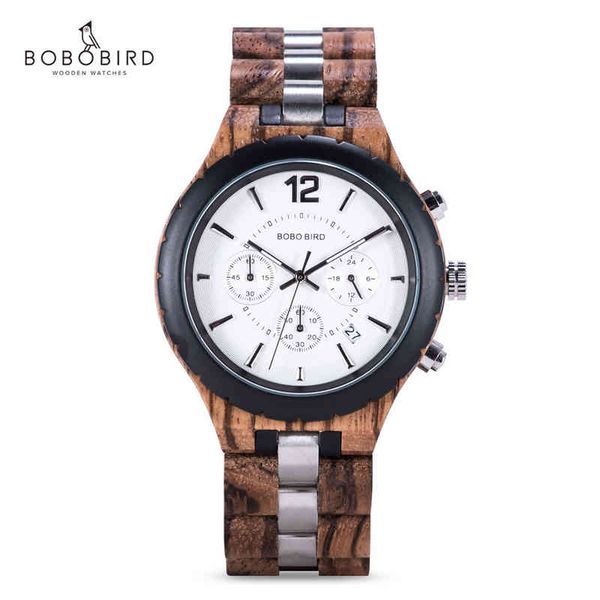 men watch customized wood luxury bobo bird watches timepieces chronograph military quartz handmade men's gift relogio masculino, Slivery;brown
men watch customized wood luxury bobo bird watches timepieces chronograph military quartz handmade men's gift relogio masculino, Slivery;brown