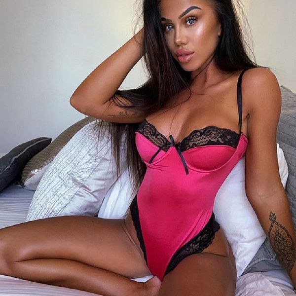 lace patchwork satin bodysuit backless jumpsuit slim women one piece fashion club party bodysuits skinny 2022, Black;white
lace patchwork satin bodysuit backless jumpsuit slim women one piece fashion club party bodysuits skinny 2022, Black;white