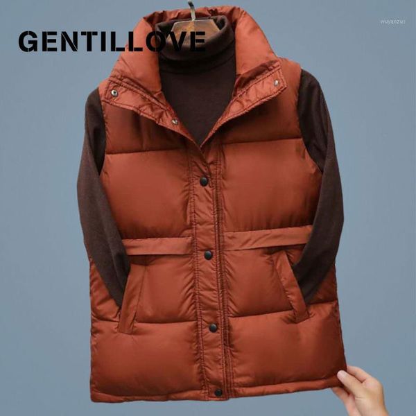 gentillove korean harajuku coat winter women sleeveless vest casual stand collar waistcost down cotton padded jacket outwear1, Black;white
gentillove korean harajuku coat winter women sleeveless vest casual stand collar waistcost down cotton padded jacket outwear1, Black;white