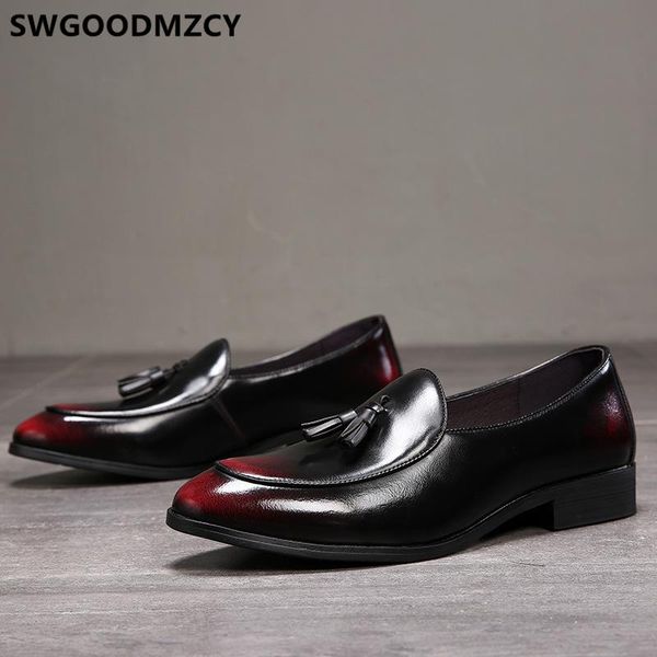 men wedding dress shoes coiffeur loafers men leather shoes italian brand suit formal big size 48 sepatu slip on pria, Black
men wedding dress shoes coiffeur loafers men leather shoes italian brand suit formal big size 48 sepatu slip on pria, Black