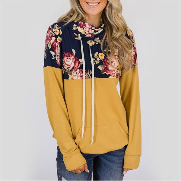 2020 new sweatshirts women pullover turtleneck floral print shirts tunic long sleeve pullover sweatshirt drop shipping, Black
2020 new sweatshirts women pullover turtleneck floral print shirts tunic long sleeve pullover sweatshirt drop shipping, Black