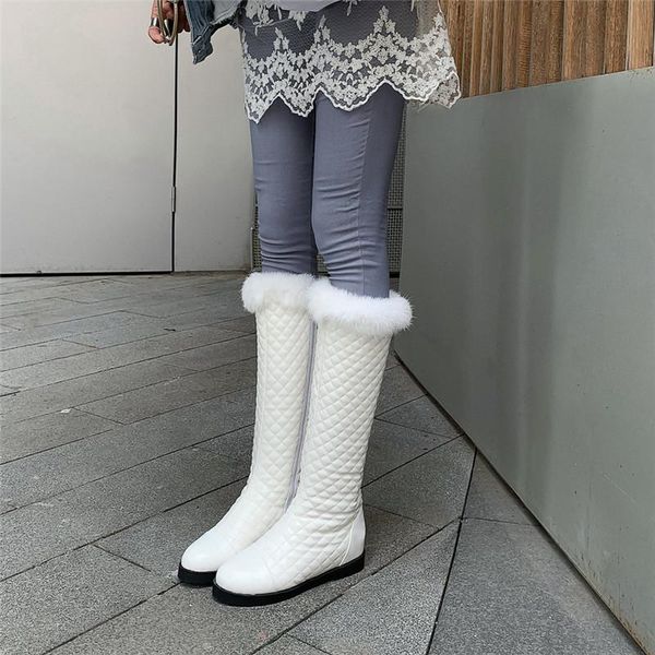 ymechic 2020 fashion winter snow boots women white black high heel faux fur design sewing plaid knight long boots female shoes
ymechic 2020 fashion winter snow boots women white black high heel faux fur design sewing plaid knight long boots female shoes