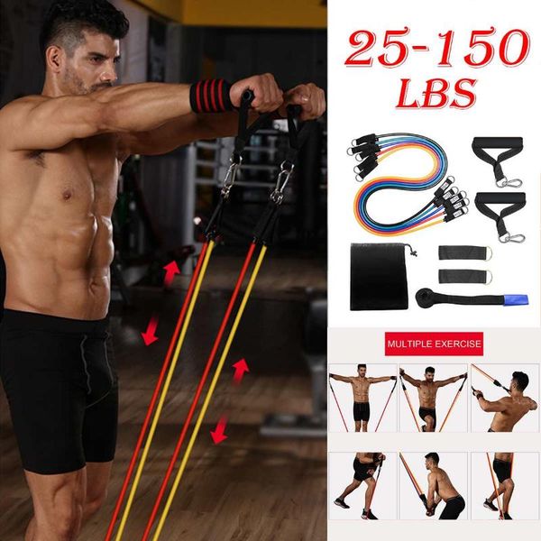 resistance bands 25-150lbs pull rope sport set expander yoga exercise fitness rubber tubes band stretch training home gyms tools
resistance bands 25-150lbs pull rope sport set expander yoga exercise fitness rubber tubes band stretch training home gyms tools