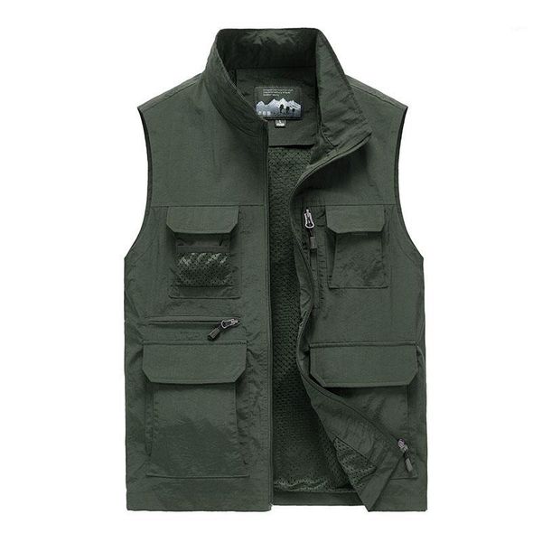 summer mesh multi pocket vest men plus size 7xl male casual sleeveless jacket with pockets fishing hiking pgraphy waistcoat1, Black;white
summer mesh multi pocket vest men plus size 7xl male casual sleeveless jacket with pockets fishing hiking pgraphy waistcoat1, Black;white
