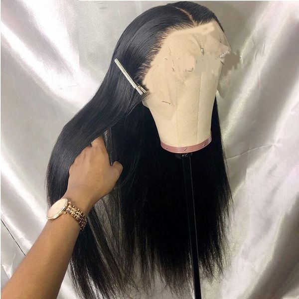 large lace front synthetic wig silky straight natural blak colored for black women part hair heat temperature cosplay wigs, Black;brown
large lace front synthetic wig silky straight natural blak colored for black women part hair heat temperature cosplay wigs, Black;brown