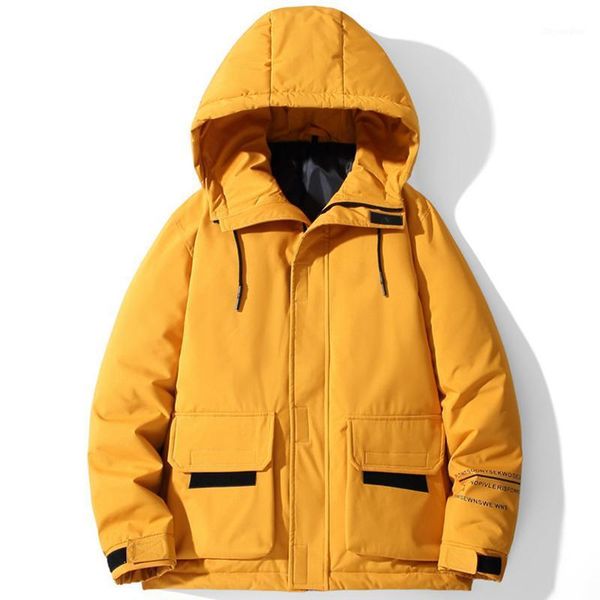 men's winter down jacket men 2020 new hip hop zipper casual coat windbreaker hooded warm parka puffer jackets for men style1, Black
men's winter down jacket men 2020 new hip hop zipper casual coat windbreaker hooded warm parka puffer jackets for men style1, Black