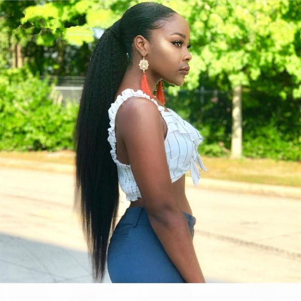 kinky straight ponytail clip in human hair extensions wraps italian yaki kinky drawstring ponytail remy brazilian hair kinky pony tail 140g, Black
kinky straight ponytail clip in human hair extensions wraps italian yaki kinky drawstring ponytail remy brazilian hair kinky pony tail 140g, Black