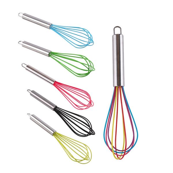 10 inch egg beater whisk stirrer colorful silicone egg whisk stainless steel handle egg mixer food grade household baking tools vt1905
10 inch egg beater whisk stirrer colorful silicone egg whisk stainless steel handle egg mixer food grade household baking tools vt1905