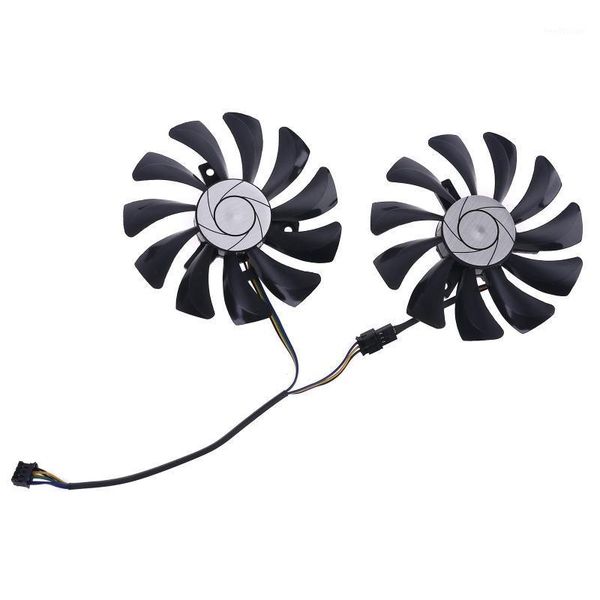 1 pair 85mm ha9010h12f-z 4pin cooler fan replacement for msi gtx 1060 oc 6g gtx 960 p106-100 p106 gtx1060 gtx960 graphics card f1
1 pair 85mm ha9010h12f-z 4pin cooler fan replacement for msi gtx 1060 oc 6g gtx 960 p106-100 p106 gtx1060 gtx960 graphics card f1