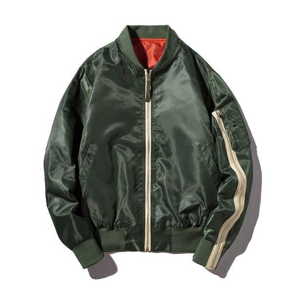 women's jackets zipper satin bomber jacket women basic coats ladies spring autumn long sleeve loose wrap surcoat outwear, Black;brown
women's jackets zipper satin bomber jacket women basic coats ladies spring autumn long sleeve loose wrap surcoat outwear, Black;brown