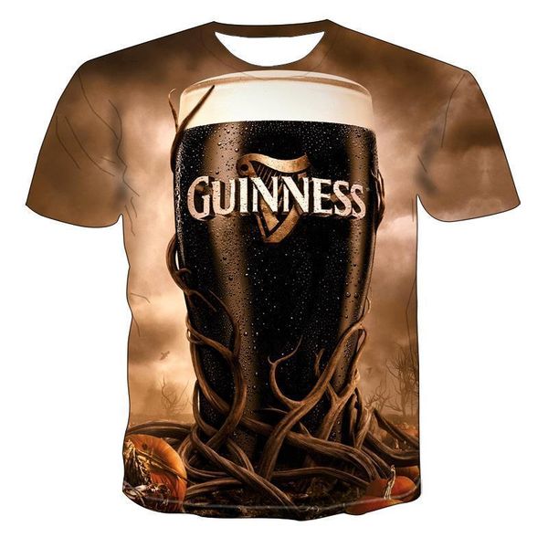 3 d mens t shirt casual t shirt funny t shirt with beer print holiday style couple elastic street clothing, White;black 
3 d mens t shirt casual t shirt funny t shirt with beer print holiday style couple elastic street clothing, White;black
